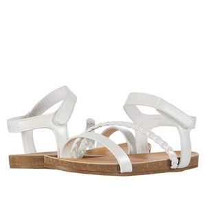 Blowfish Kids Goya T White Sandals